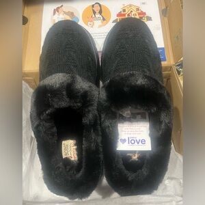 Bobs from skechers memory foam slippers